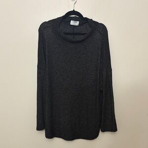 Old Navy Black Cowl Neck Sweater